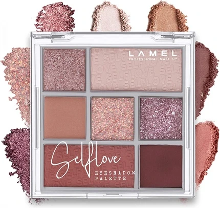 Палетка теней для век Lamel SELFLOVE