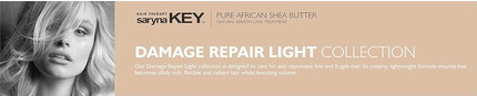Набор по уходу за волосами Saryna Key Travel Set Damage Repair Light