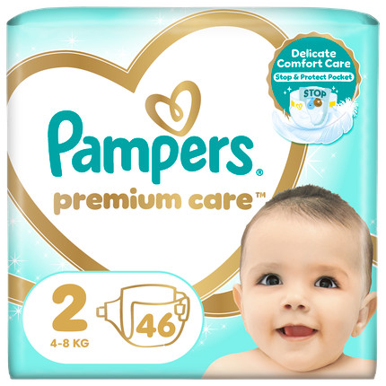 Подгузники Pampers Premium Care