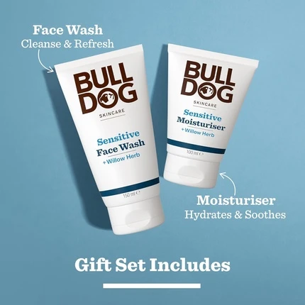 Подарочный набор для лица Bulldog Sensitive Skincare Duo