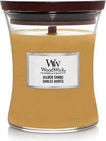 Scented Candle Vase Woodwick Gilded Sands