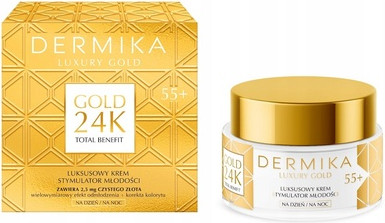 Крем-Эликсир Dermika Luxury Gold 24k