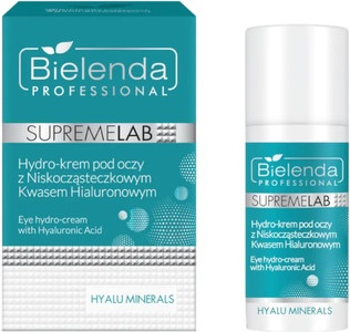 Гидро-крем Bielenda Supremelab Hyalu Minerals для кожи вокруг глаз с гиалуроновой кислотой