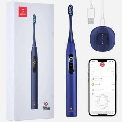 Электрическая зубная щетка Oclean X Pro Digital Blue
