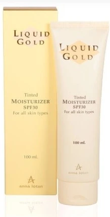 Тонирующий дневной крем Anna Lotan Liquid Gold