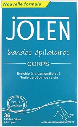 Восковые полоски для лица Jolen