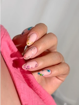 Декор для ногтей Semilac Flower Flakes Spring Meadow