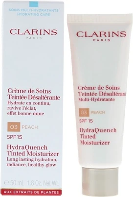 Тонирующий дневной крем Clarins Hydraquench