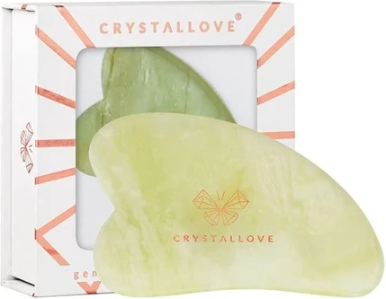 Пластина для массажа лица Гуаша Crystalove