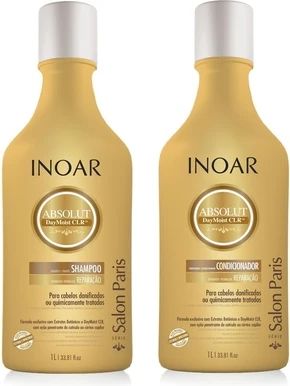 Набор Шампунь и Кондиционер Inoar Daymoist Keratin Smoothing