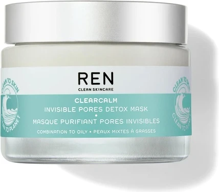 Очищающая маска Ren Clean Skincare Clearcalm для невидимых пор Детокс