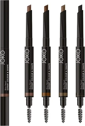 Eyebrow Pencil Joko Expert Color & Shape Waterproof Eyebrow Pencil 02 Brown