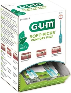 Межзубные ершики Sunstar Gum Soft-Picks Мятный Маленький