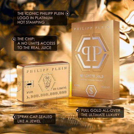 Eau De Parfum Philipp Plein No Limits Gold