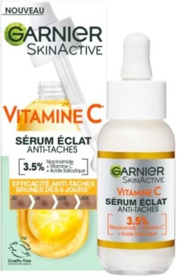 Сыворотка Garnier Skin Active с витамином С против пигментных пятен