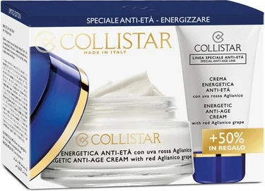 Набор для ухода за лицом Collistar Anti-Aging Set Energy Cream с красным виноградом Альянико