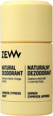 Твердый дезодорант Zew For Men Натуральный дезодорант-стик Японский кипарис и бергамот