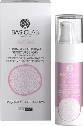 Сыворотка Estetica Регенерирующая Сыворотка для Структуры Кожи с 1% Керамидов и 5% Комплексом Пептидов