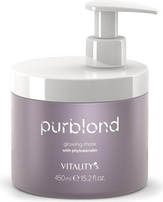 Кондиционирующая маска для сияния Vitality's Purblond