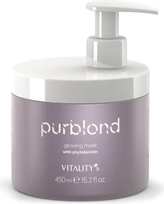 Кондиционирующая маска для сияния Vitality's Purblond