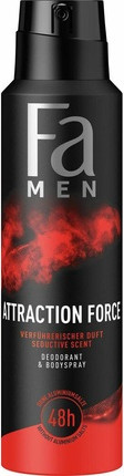 Deodorant Spray Fa Men Attraction Force