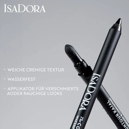 Карандаш-кайал Isadora Perfect Contour Eyeliner