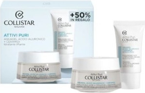 Набор для ухода за лицом Collistar Pure Actives Kit Гиалуроновая кислота + Керамиды Аквагель