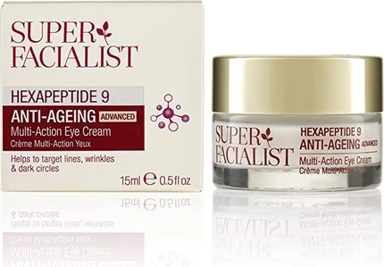 Крем для кожи вокруг глаз Super Facialist Hexapeptide 9 Мультиактивный против старения