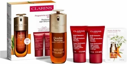 Набор по уходу за лицом Clarins Double Serum Set