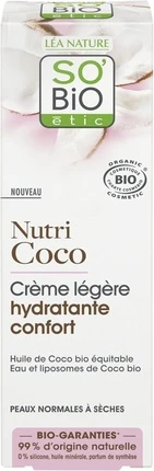 Face Cream Lea Nature Light Face Cream Coconut Nourishing