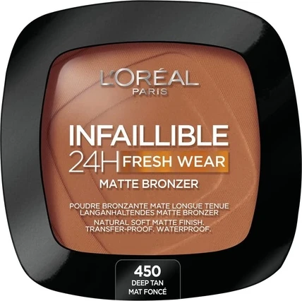 Бронзер L'Oreal Paris Soft Matte Bronzer Longwear Matte Finish Waterproof and Transfer-proof Infallible 24H