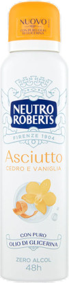 Deodorant Spray Neutro Roberts Dry Cedar & Vanilla
