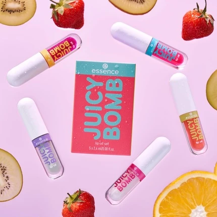 Наборы для губ Essence Juicy Bomb Lip Oil Set 01
