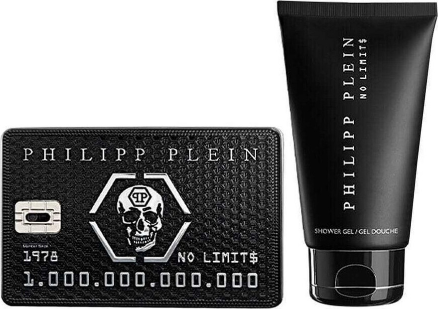 Набор «Парфюмерная вода и гель для душа Philipp Plein No Limit$»