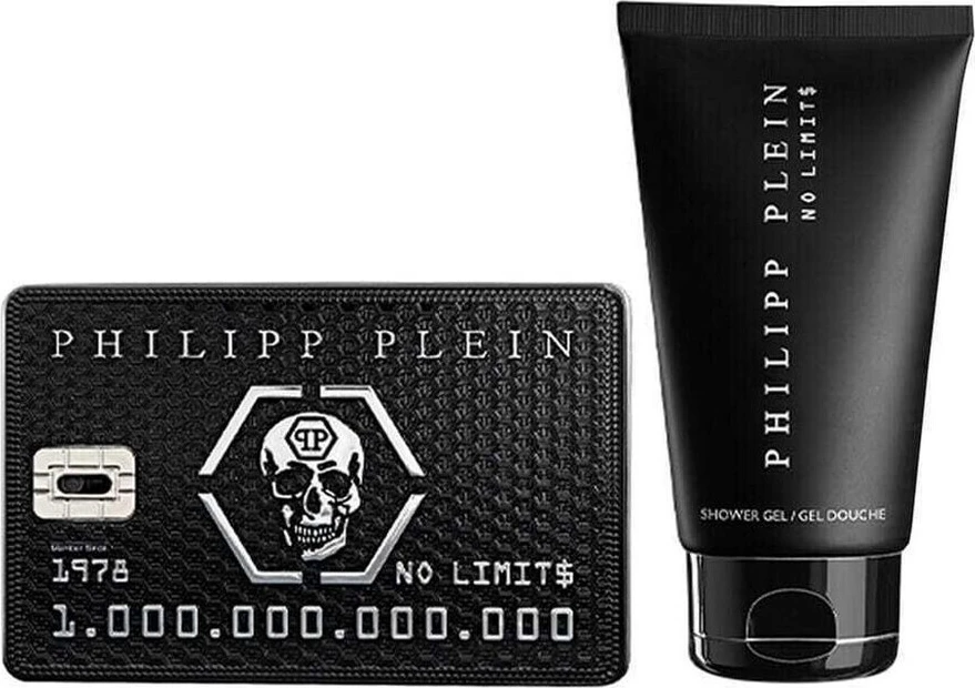 Набор «Парфюмерная вода и гель для душа Philipp Plein No Limit$»