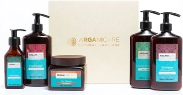 Набор по уходу за волосами Arganicare Argan Hair Care Set For Curly Hair Christmas 2024