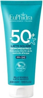 Молочко для загара Sun Milk Euphidra Protection Very High Pediatric