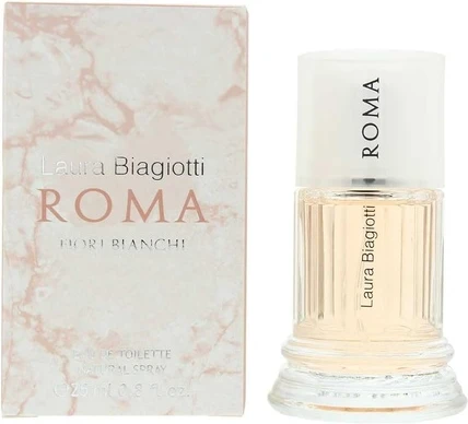 Туалетная вода Laura Biagiotti Roma Fiori Bianchi