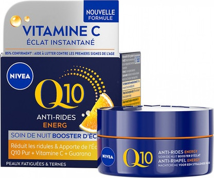 Ночной крем Nivea Q10 Антивозрастная Энергия
