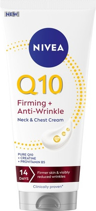 Крем Nivea Q10 Укрепляющий против морщин для шеи и декольте