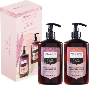Набор Шампунь и Кондиционер Arganicare Silk