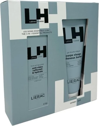 Набор: Крем и Гель для душа Lierac Антивозрастной уход для лица
