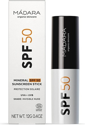 Солнцезащитный стик Madara Mineral Sunscreen Stick Spf 50