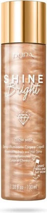 Освежающий спрей для лица Pupa Milano Shine Bright Glow