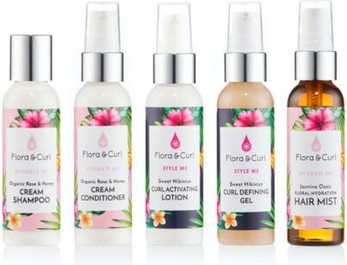 Набор по уходу за волосами Flora & Curl Mini Essentials