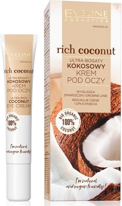 Крем для век Eveline Cosmetics Rich Coconut