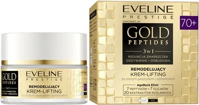 Cream Eveline Cosmetics Gold Peptides Firming Lifting Cream 70+