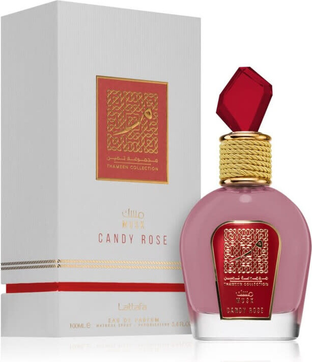Eau De Parfum Lattafa Candy Rose Thameen Collection Musk