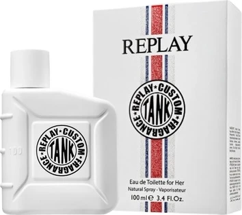 Туалетная вода Replay Tank Custom For Woman