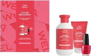 Наборы для ухода за волосами Wella Invigo Color Brilliance Рождественский набор 2024